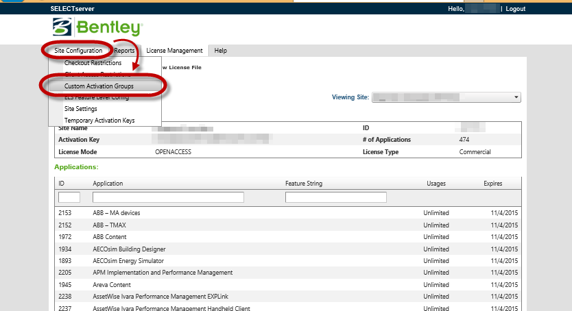 CAD Manager Tip Bentley Licensing EnvisionCAD