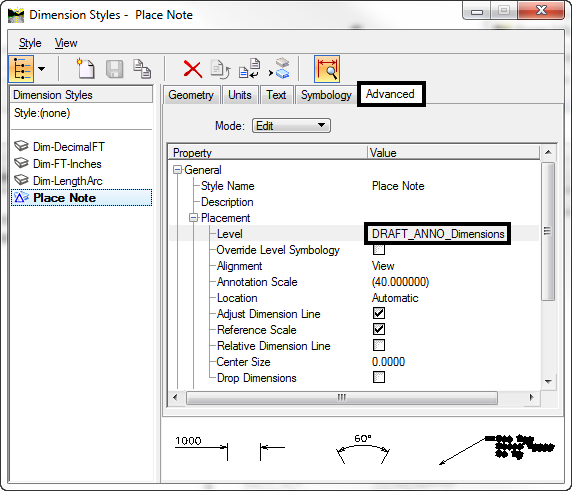 microstation cant delete level dimension