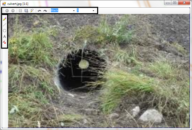 openroads-survey culvert image