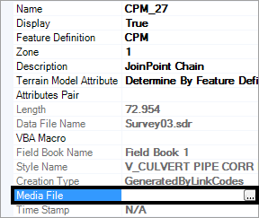 openroads-survey properties media