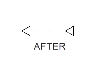 microstation change attributes linestyle direction after