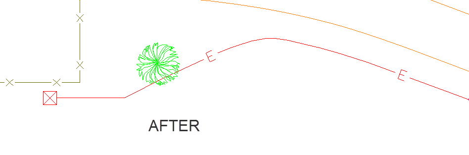 microstation change attributes linestyle shift after