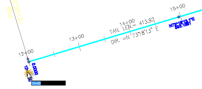 openroads change stationing text manipulators