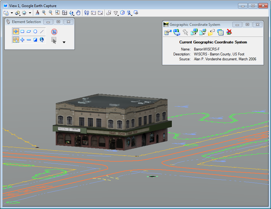 trimble sketchup model microstation render