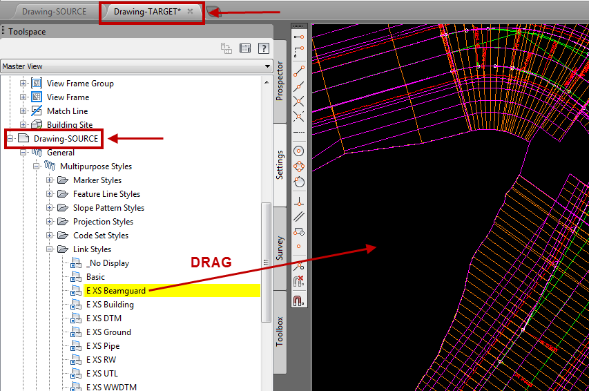 Autocad Civil 3d Tip Importing Civil 3d Styles What A Drag Envisioncad 4417