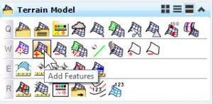 openroads terrain element model add features