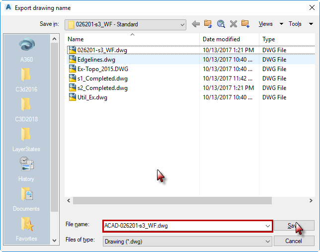 autocad file format