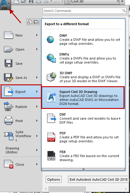 open dgn file autocad